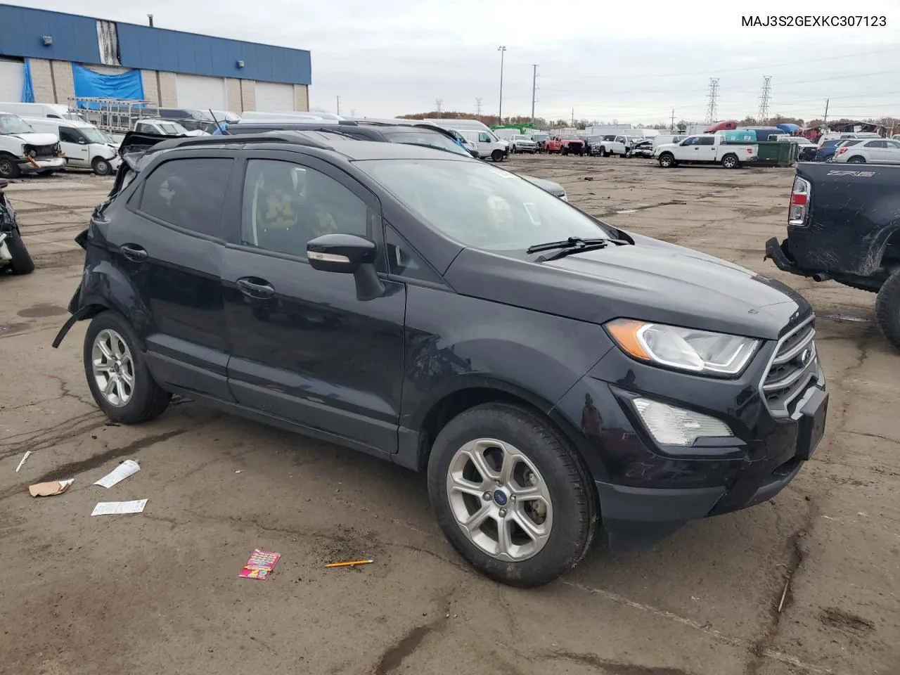 MAJ3S2GEXKC307123 2019 Ford Ecosport Se