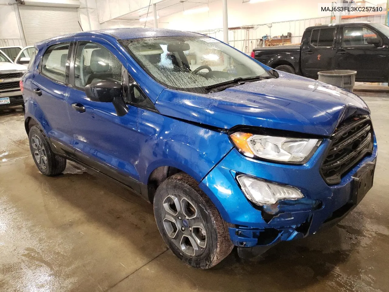 2019 Ford Ecosport S VIN: MAJ6S3FL3KC257510 Lot: 80078514