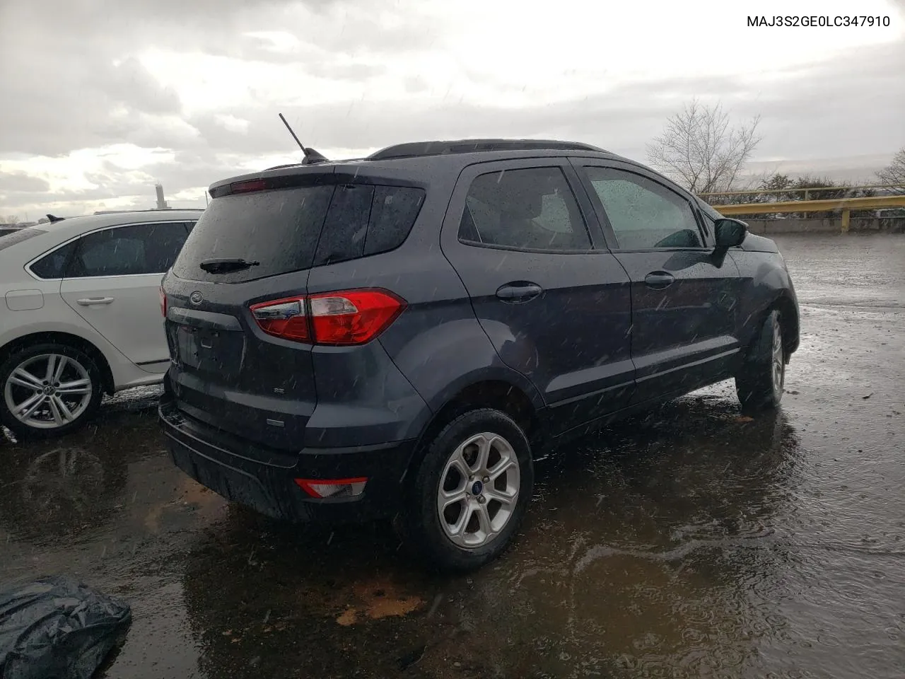 2020 Ford Ecosport Se VIN: MAJ3S2GE0LC347910 Lot: 39640694