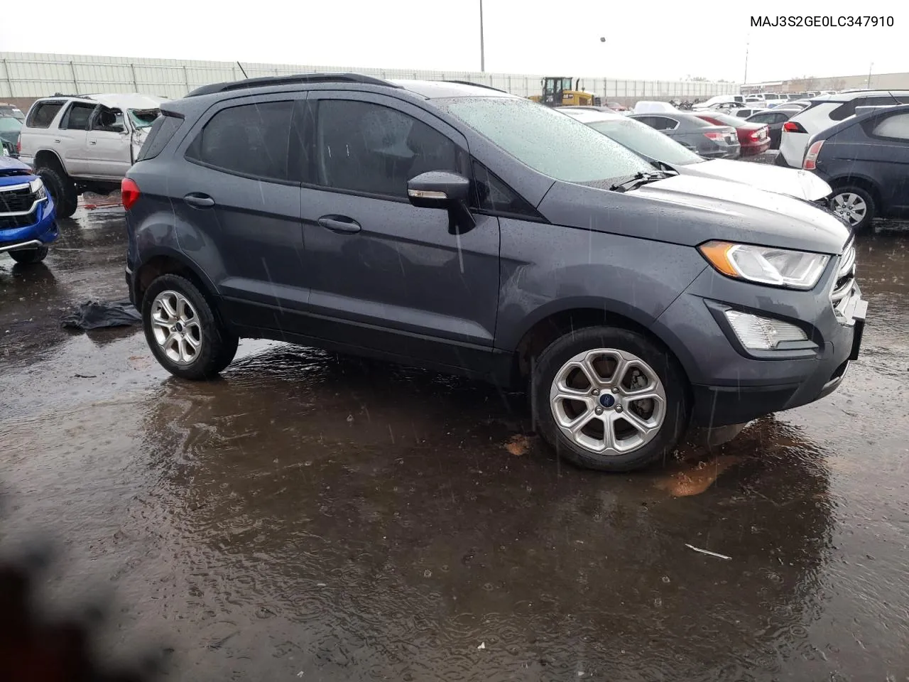 2020 Ford Ecosport Se VIN: MAJ3S2GE0LC347910 Lot: 39640694