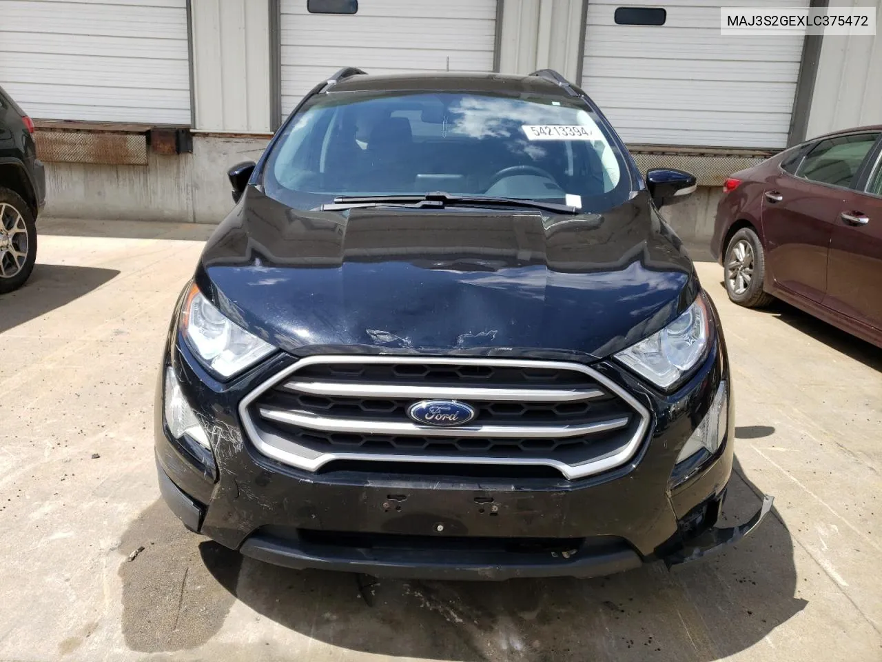 2020 Ford Ecosport Se VIN: MAJ3S2GEXLC375472 Lot: 54213394