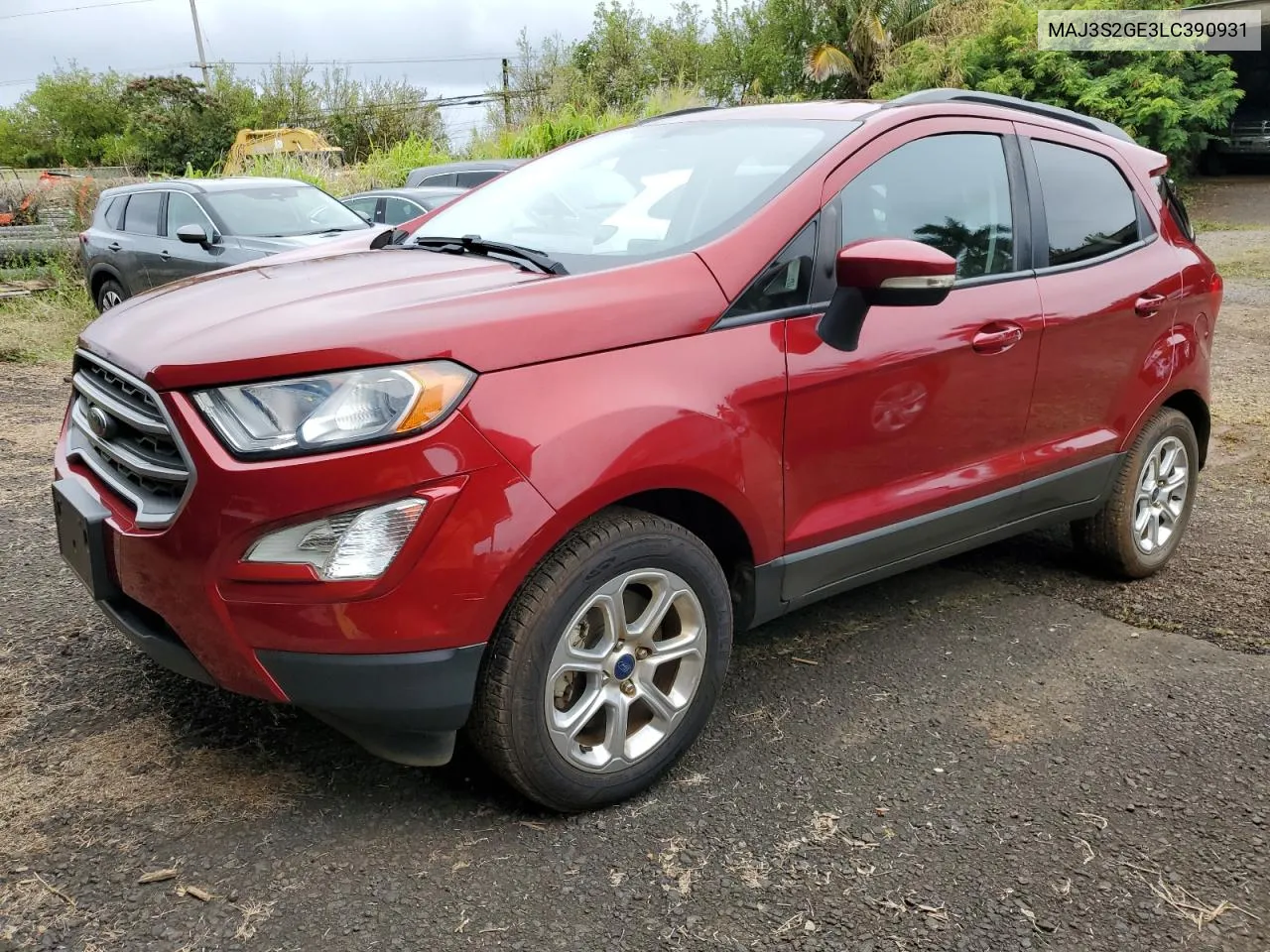 2020 Ford Ecosport Se VIN: MAJ3S2GE3LC390931 Lot: 55330614