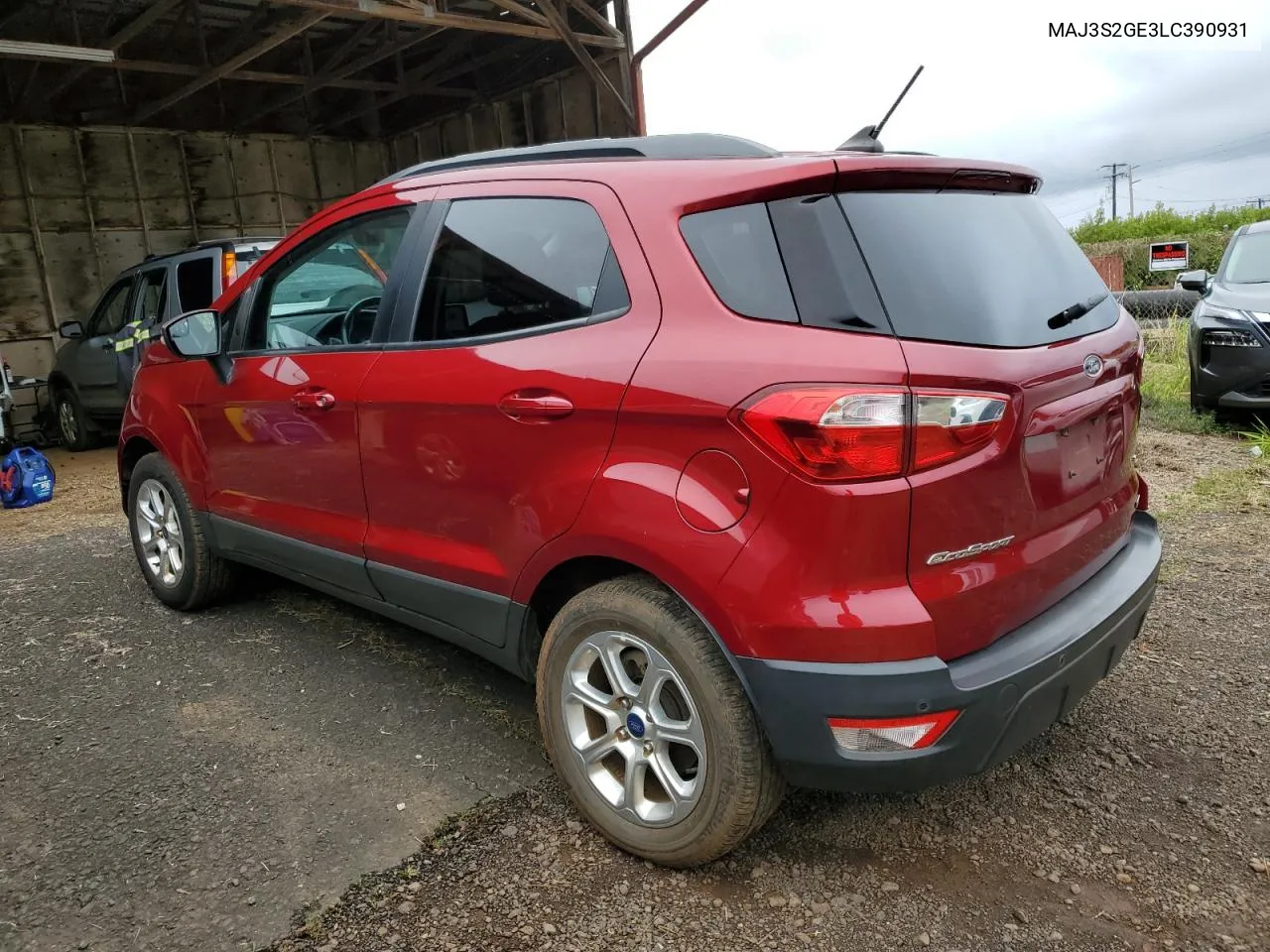 2020 Ford Ecosport Se VIN: MAJ3S2GE3LC390931 Lot: 55330614