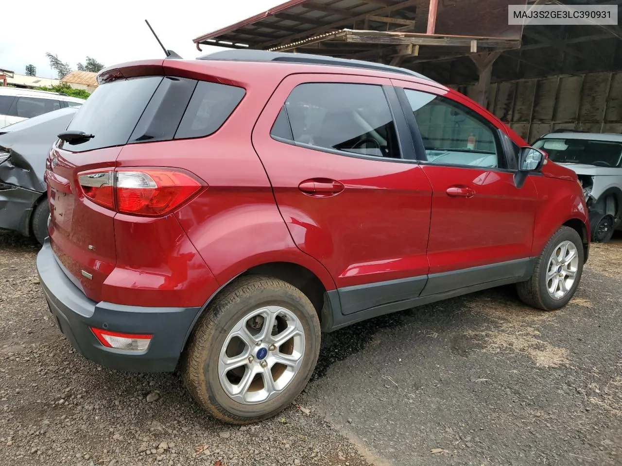 2020 Ford Ecosport Se VIN: MAJ3S2GE3LC390931 Lot: 55330614