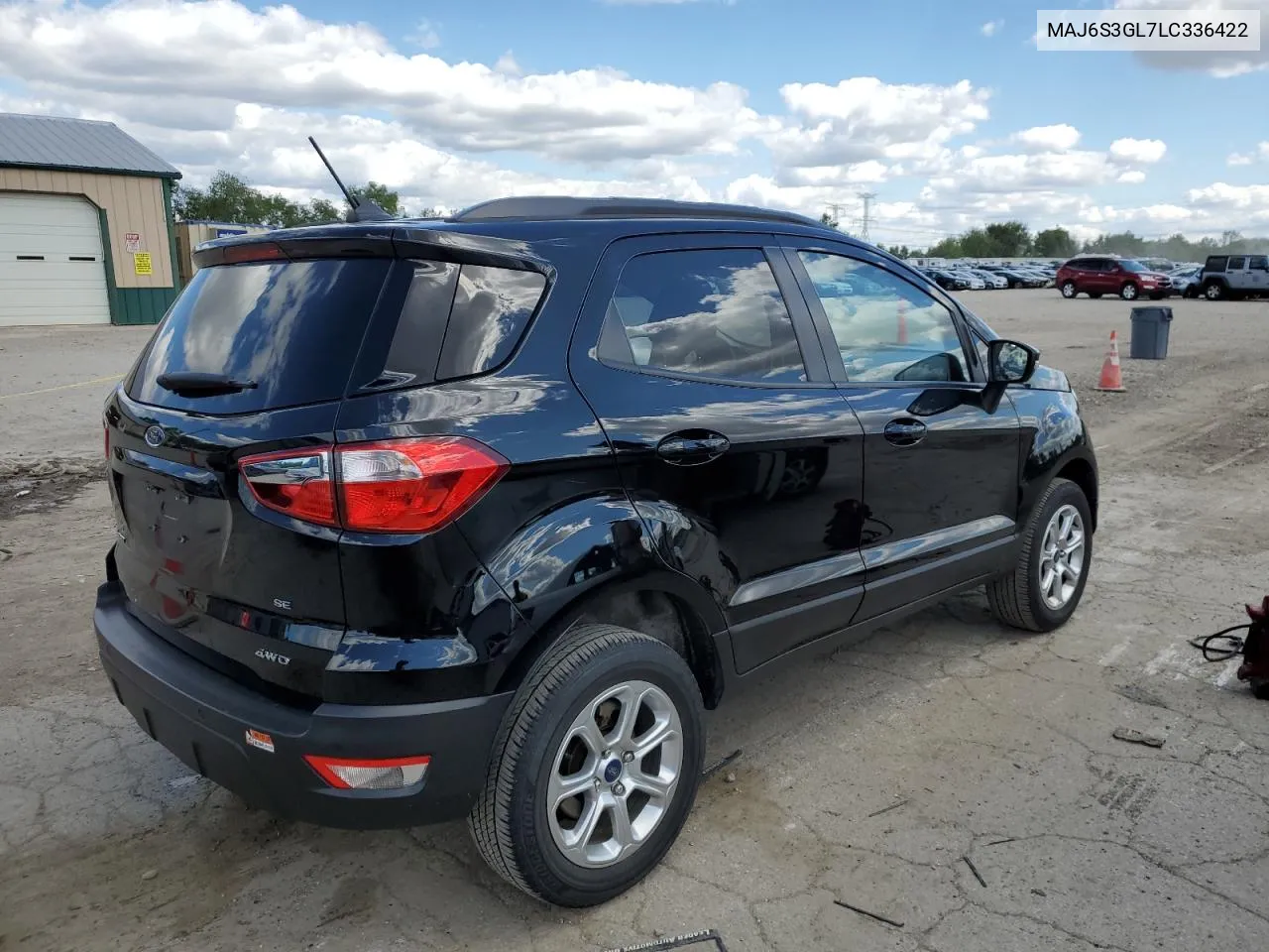 2020 Ford Ecosport Se VIN: MAJ6S3GL7LC336422 Lot: 56371644