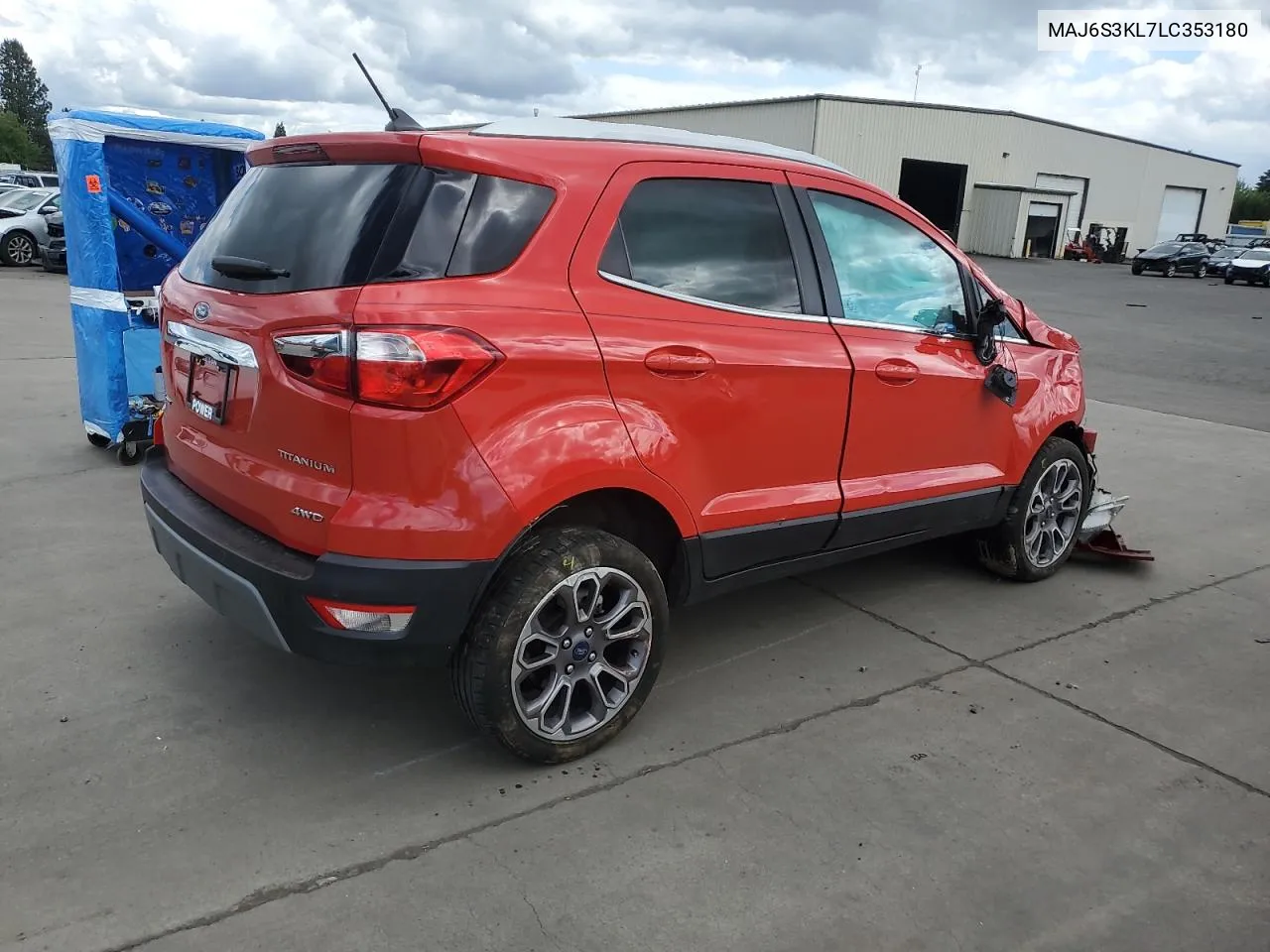 MAJ6S3KL7LC353180 2020 Ford Ecosport Titanium