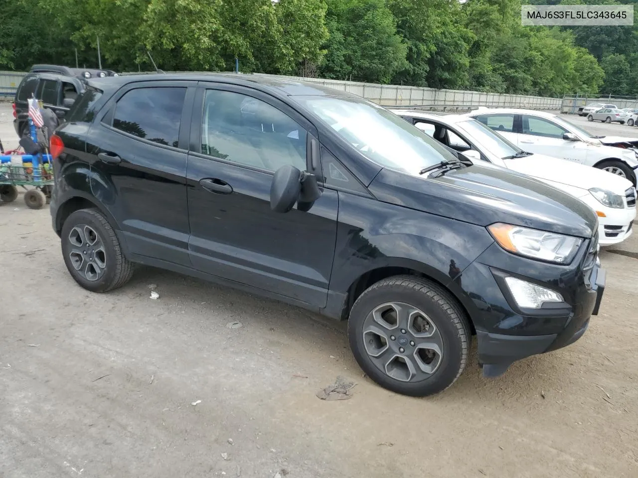 2020 Ford Ecosport S VIN: MAJ6S3FL5LC343645 Lot: 59158414