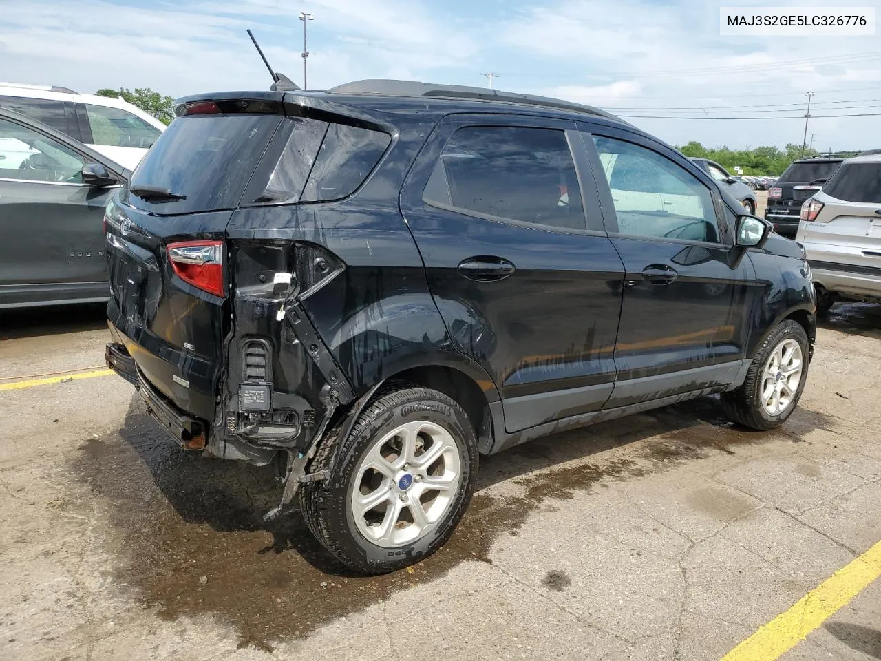 2020 Ford Ecosport Se VIN: MAJ3S2GE5LC326776 Lot: 59328754