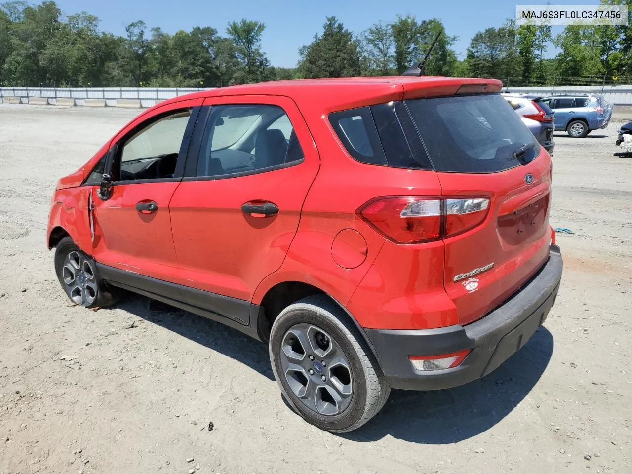 MAJ6S3FL0LC347456 2020 Ford Ecosport S