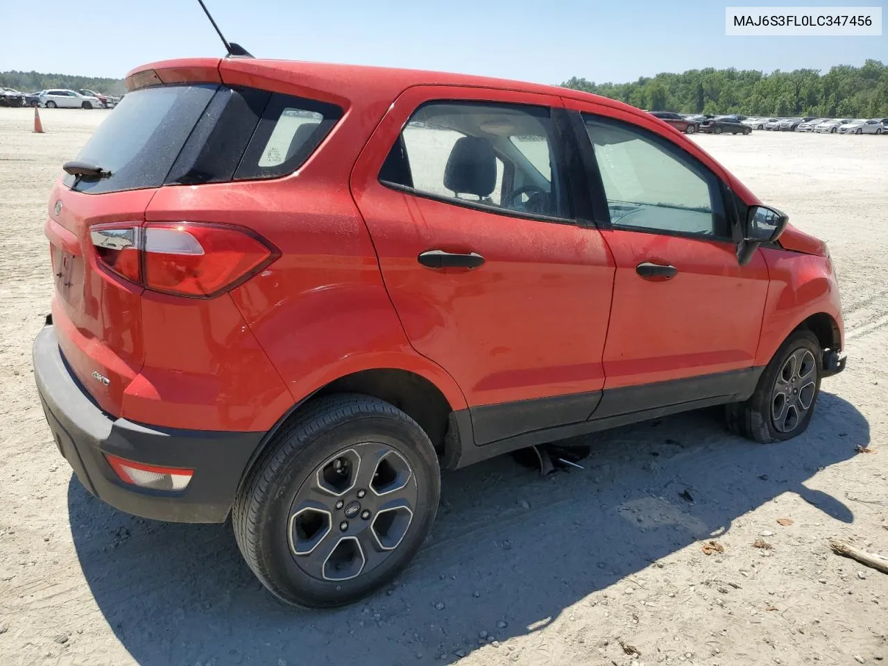 2020 Ford Ecosport S VIN: MAJ6S3FL0LC347456 Lot: 60661654