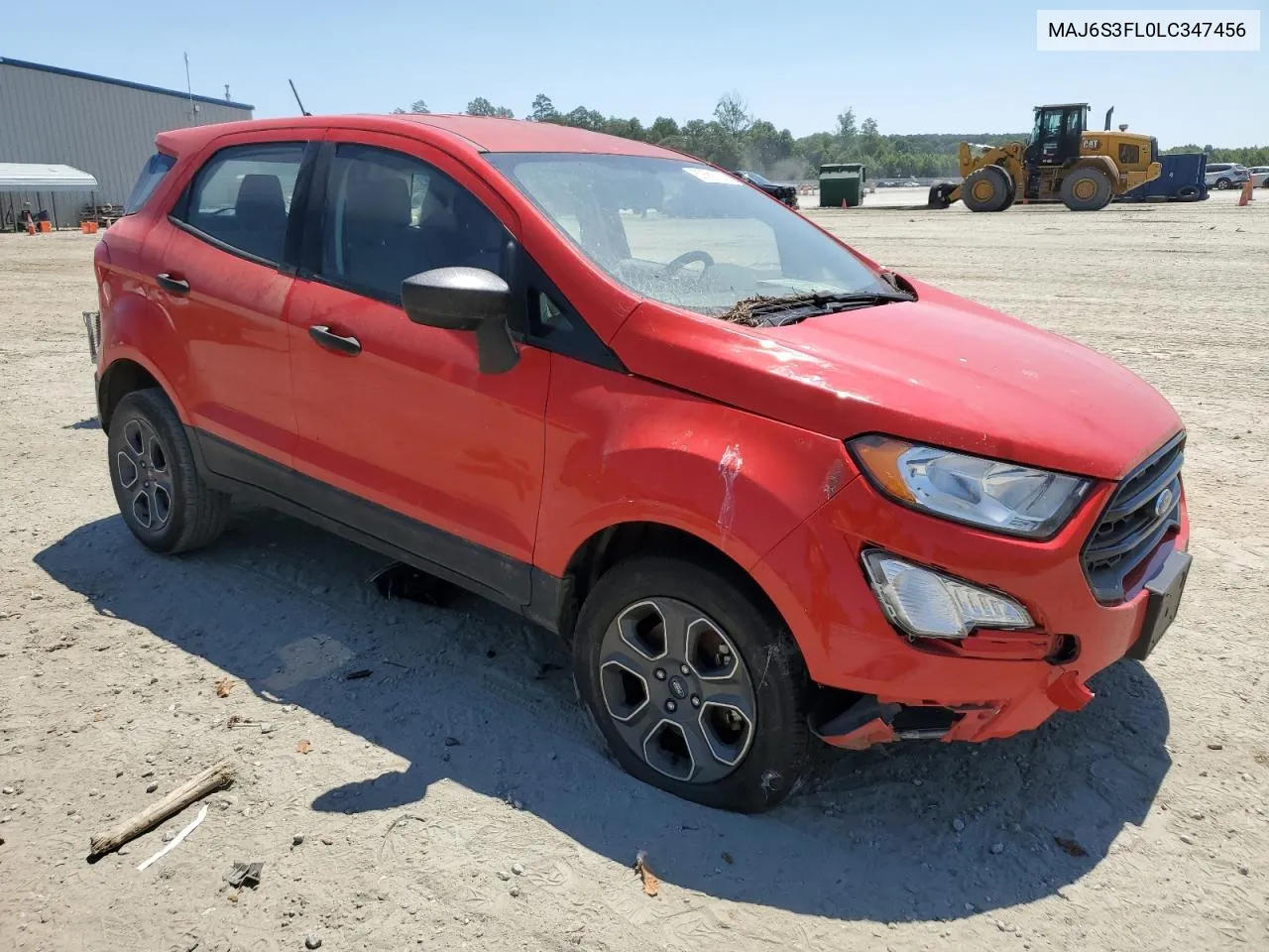 2020 Ford Ecosport S VIN: MAJ6S3FL0LC347456 Lot: 60661654