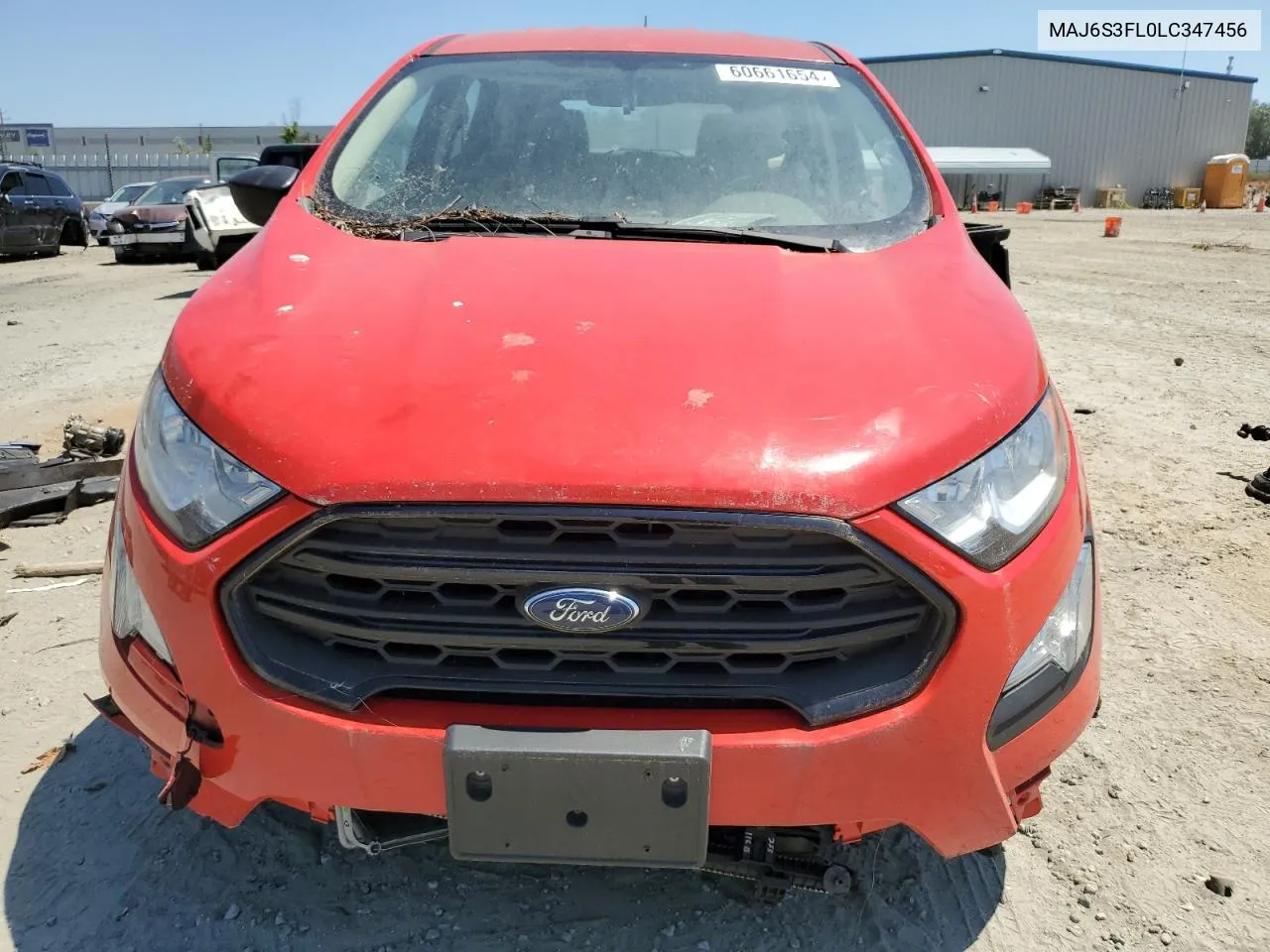 MAJ6S3FL0LC347456 2020 Ford Ecosport S