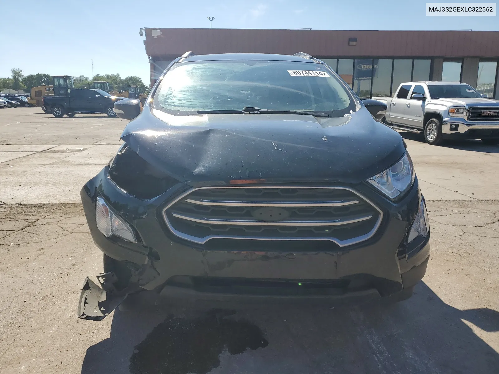 2020 Ford Ecosport Se VIN: MAJ3S2GEXLC322562 Lot: 60744114