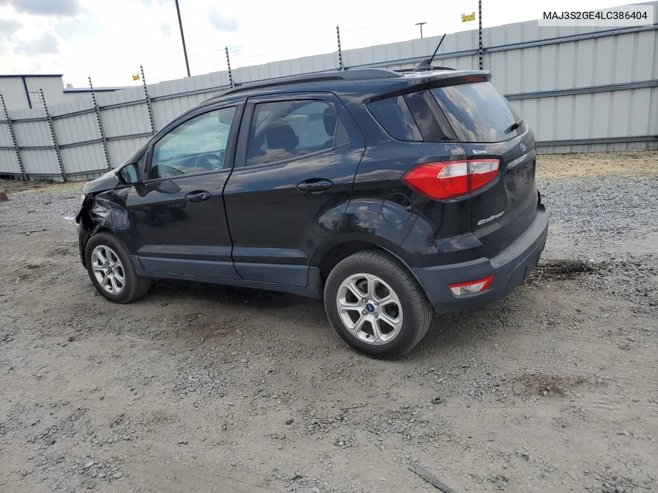 2020 Ford Ecosport Se VIN: MAJ3S2GE4LC386404 Lot: 60835384