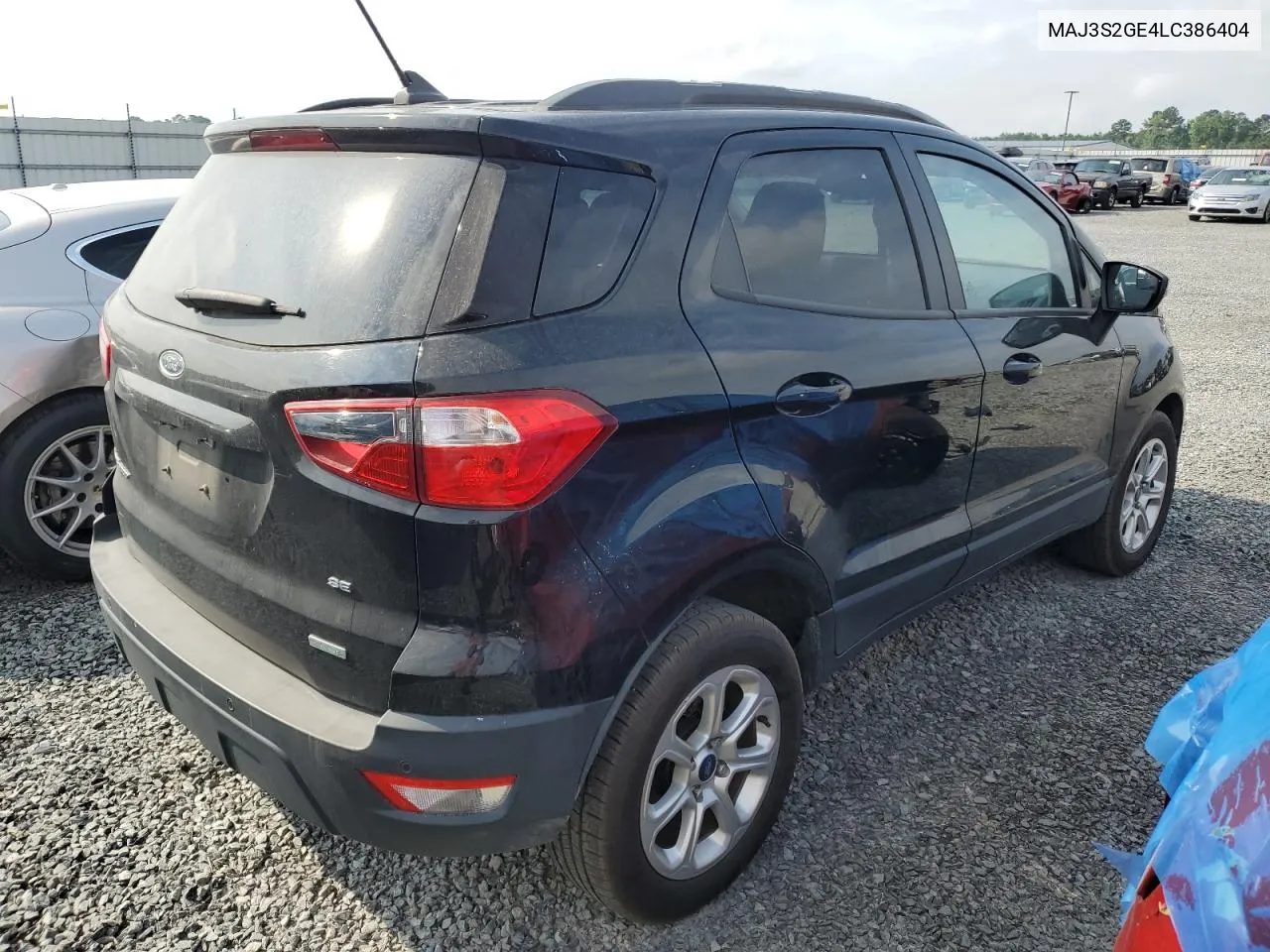 2020 Ford Ecosport Se VIN: MAJ3S2GE4LC386404 Lot: 60835384