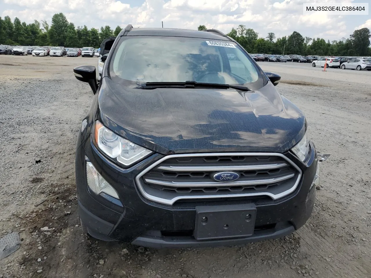 2020 Ford Ecosport Se VIN: MAJ3S2GE4LC386404 Lot: 60835384