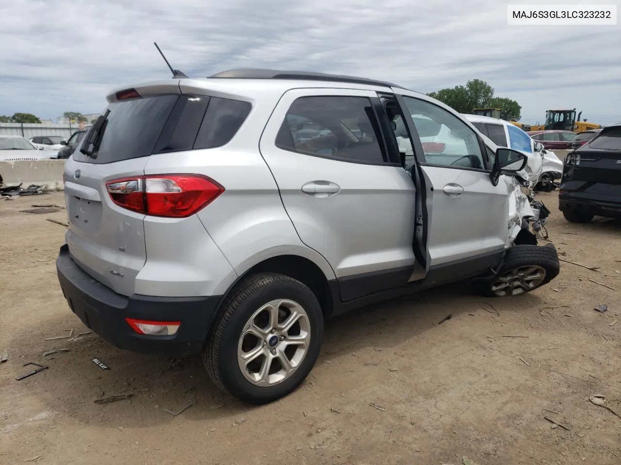 2020 Ford Ecosport Se VIN: MAJ6S3GL3LC323232 Lot: 61515184