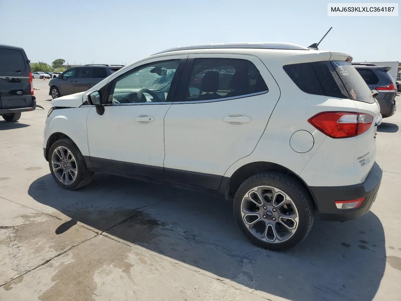 2020 Ford Ecosport Titanium VIN: MAJ6S3KLXLC364187 Lot: 63535664