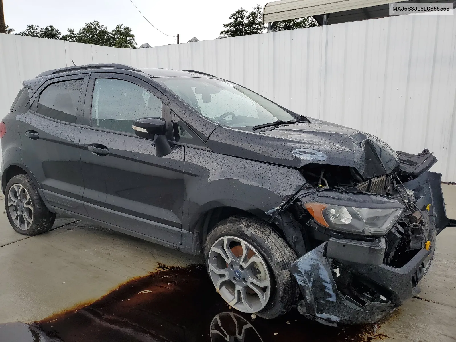 MAJ6S3JL8LC366568 2020 Ford Ecosport Ses