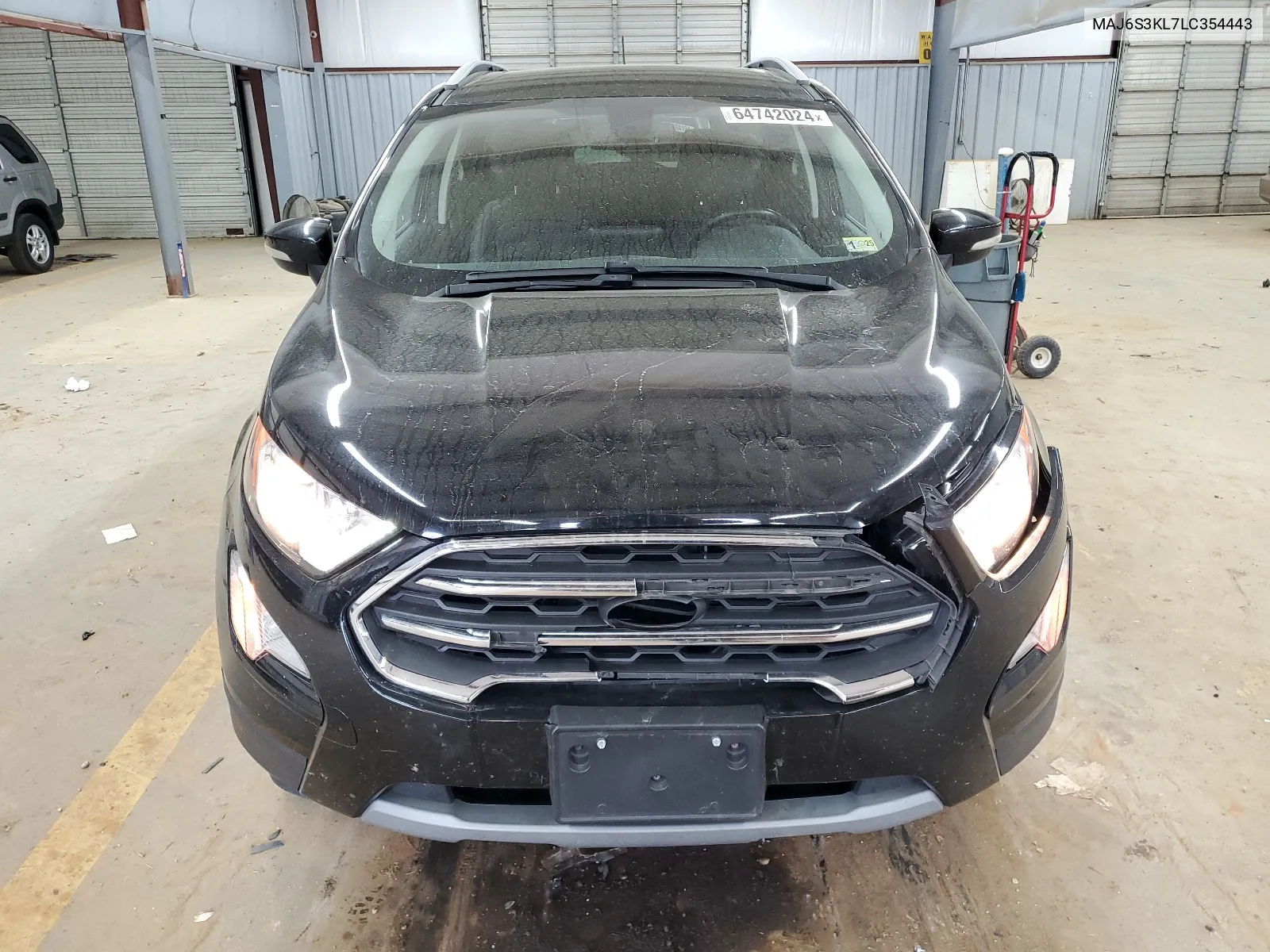 2020 Ford Ecosport Titanium VIN: MAJ6S3KL7LC354443 Lot: 64742024