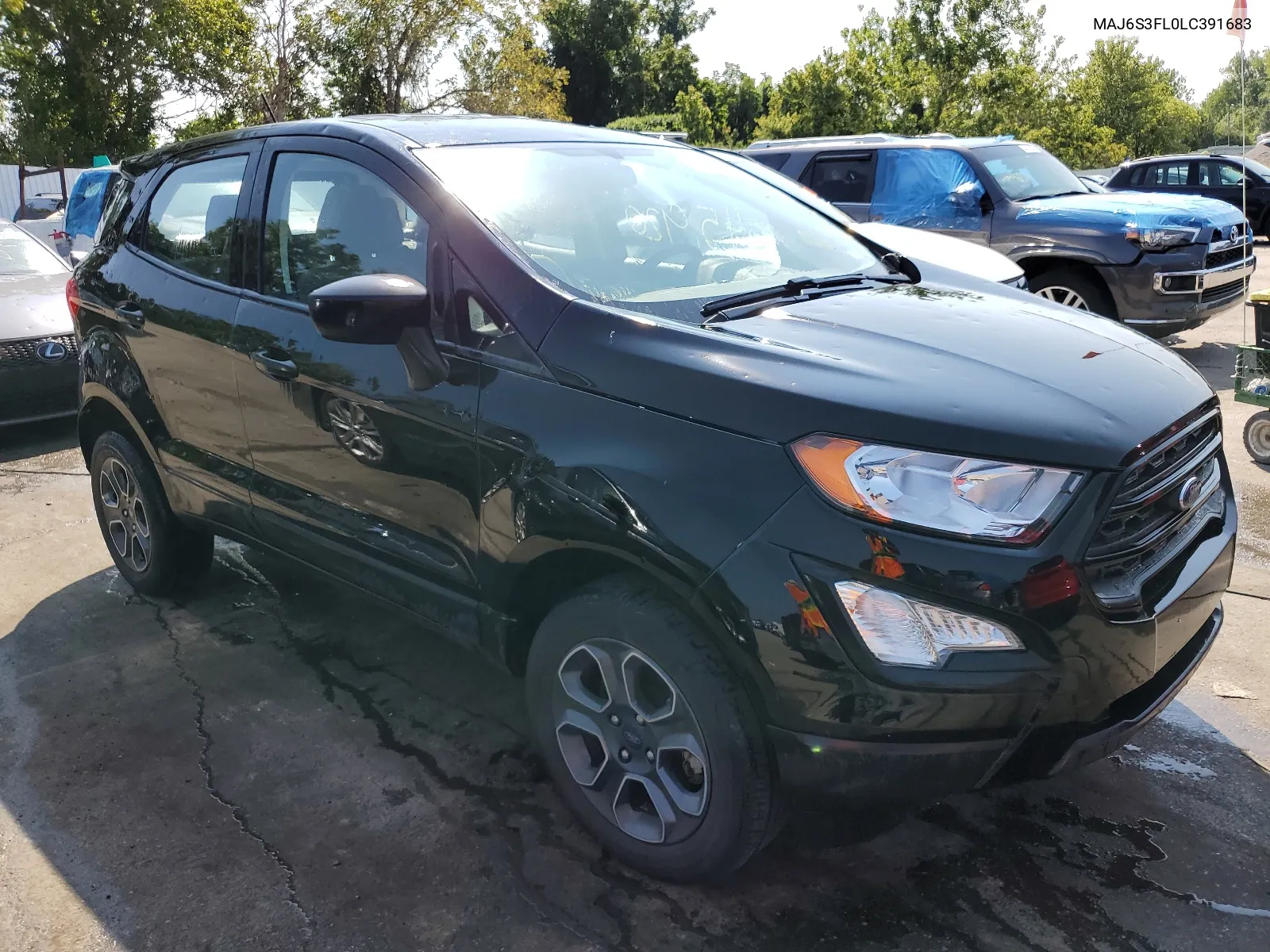 2020 Ford Ecosport S VIN: MAJ6S3FL0LC391683 Lot: 65142034