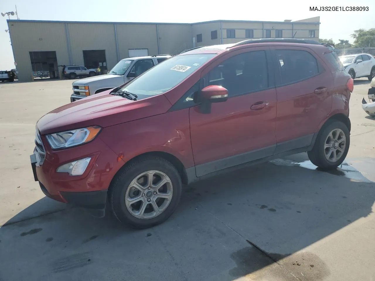 2020 Ford Ecosport Se VIN: MAJ3S2GE1LC388093 Lot: 66150974