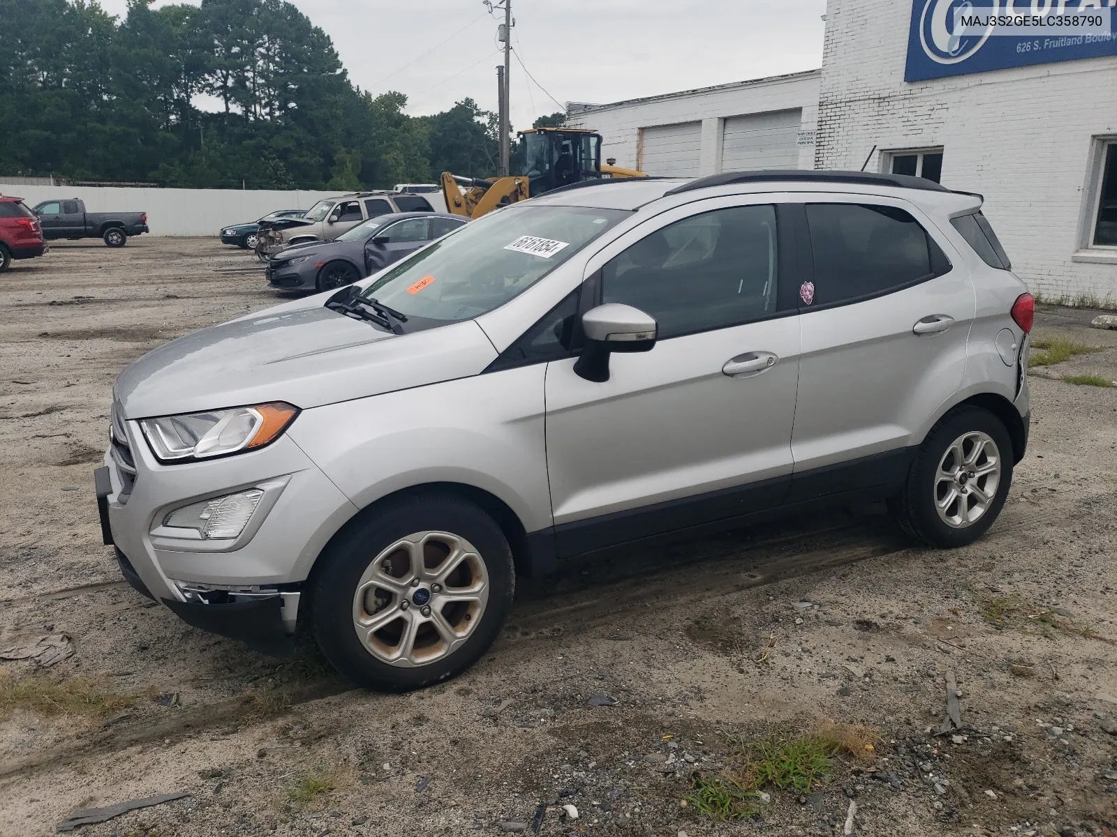 2020 Ford Ecosport Se VIN: MAJ3S2GE5LC358790 Lot: 66161854