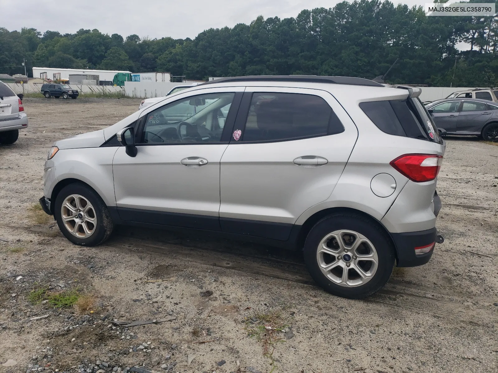 2020 Ford Ecosport Se VIN: MAJ3S2GE5LC358790 Lot: 66161854