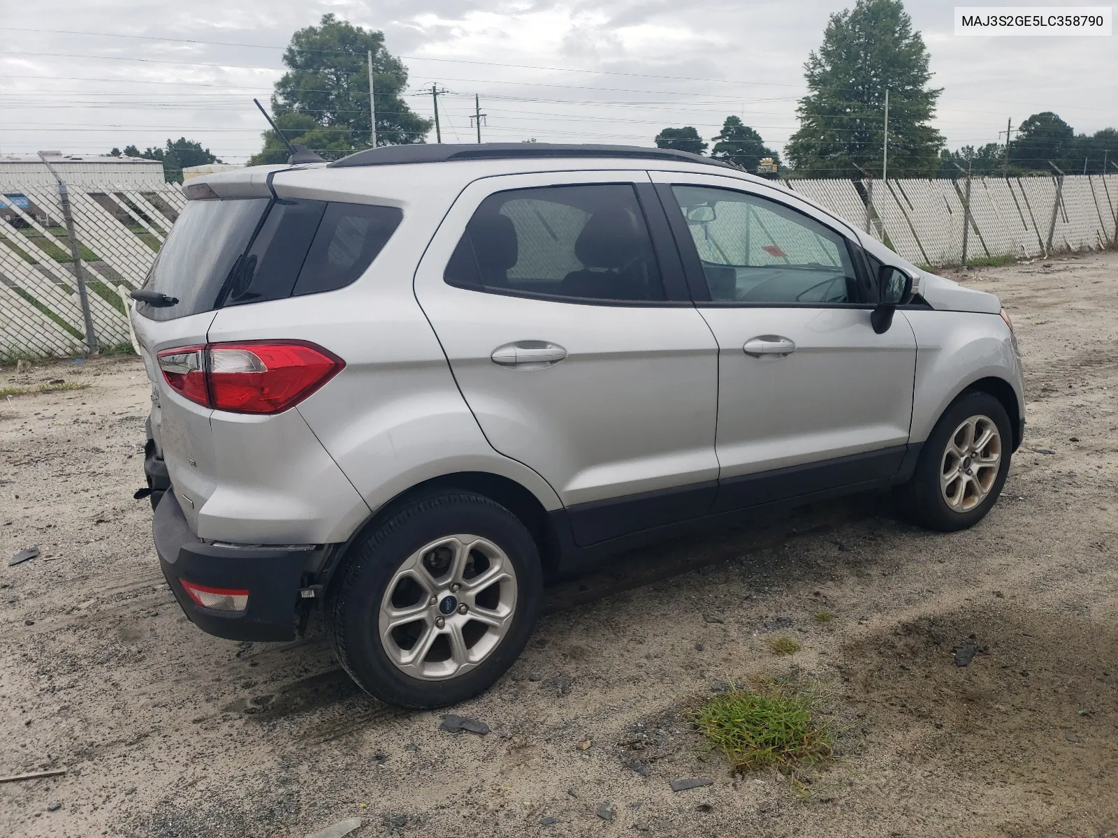 2020 Ford Ecosport Se VIN: MAJ3S2GE5LC358790 Lot: 66161854