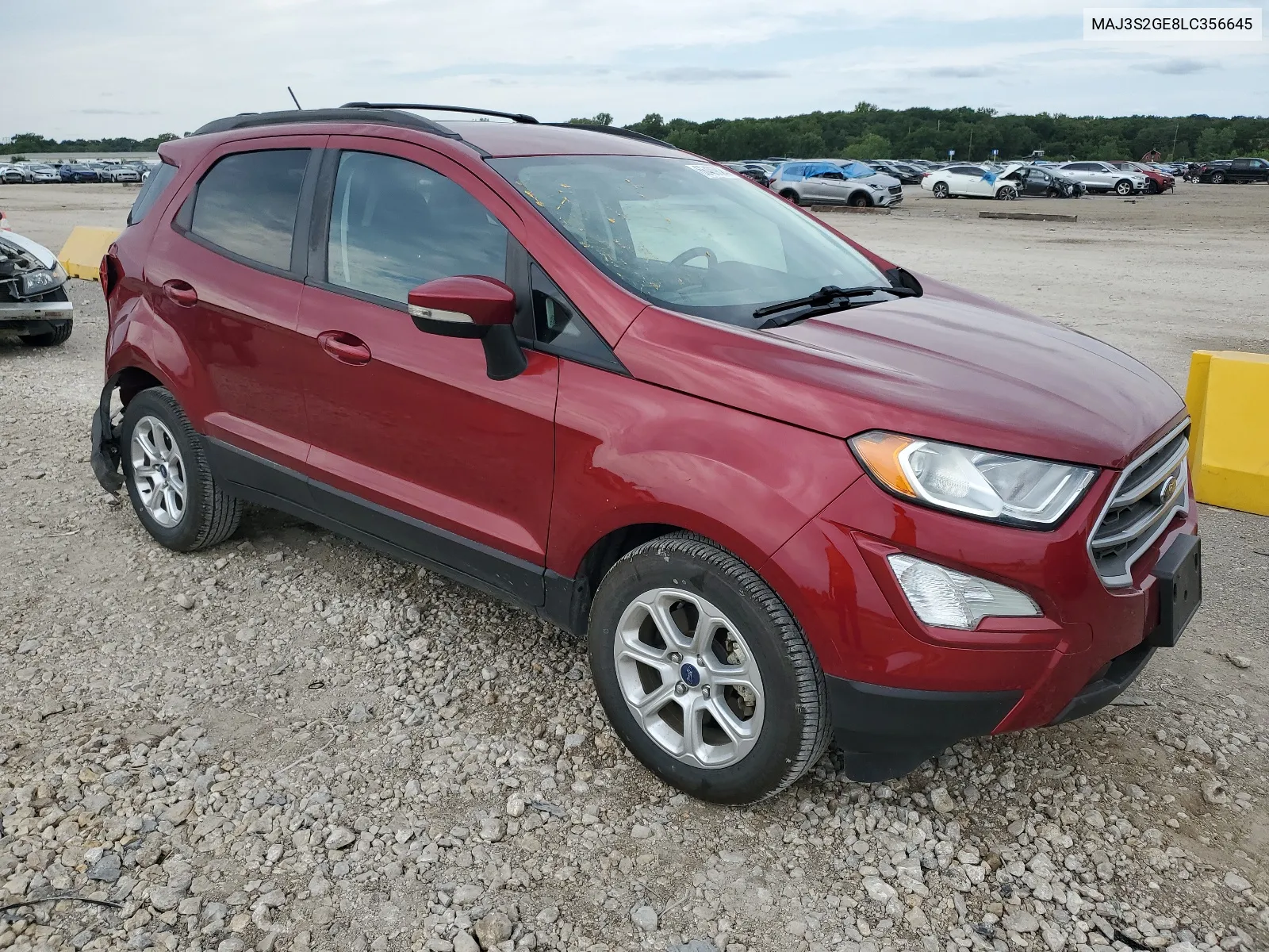 MAJ3S2GE8LC356645 2020 Ford Ecosport Se