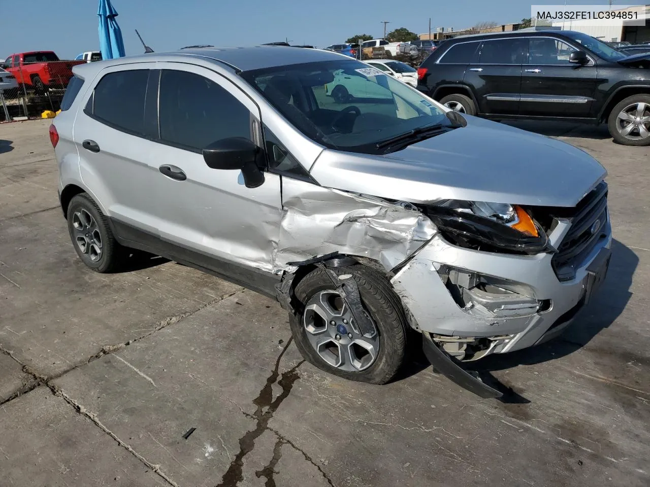 2020 Ford Ecosport S VIN: MAJ3S2FE1LC394851 Lot: 66475154