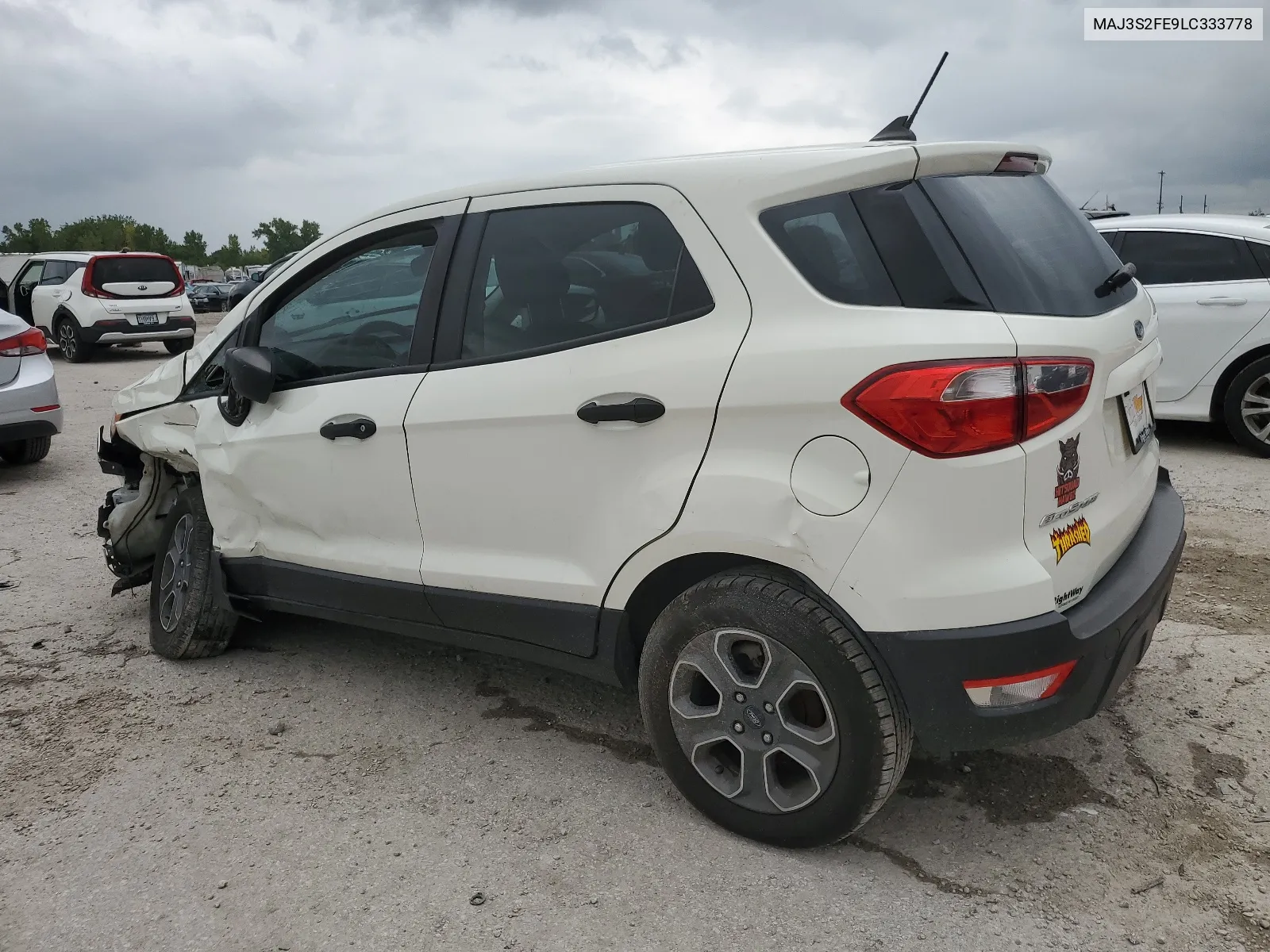 2020 Ford Ecosport S VIN: MAJ3S2FE9LC333778 Lot: 66551024