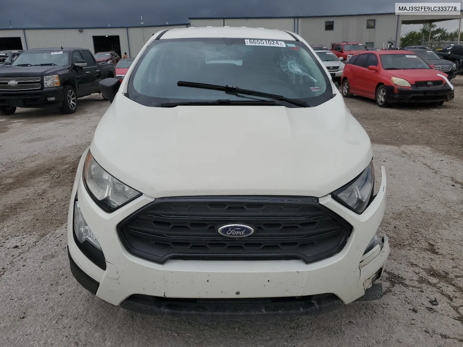 2020 Ford Ecosport S VIN: MAJ3S2FE9LC333778 Lot: 66551024