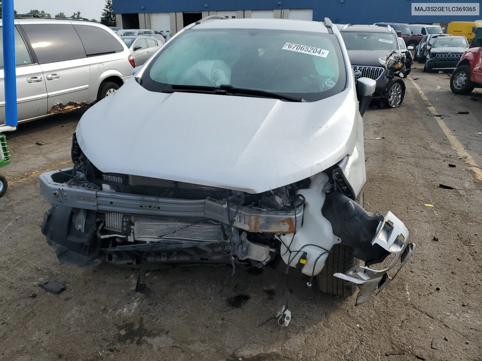 MAJ3S2GE1LC369365 2020 Ford Ecosport Se