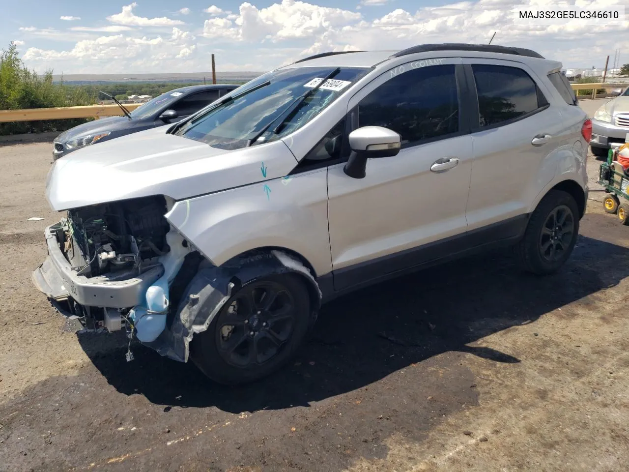 2020 Ford Ecosport Se VIN: MAJ3S2GE5LC346610 Lot: 67116904