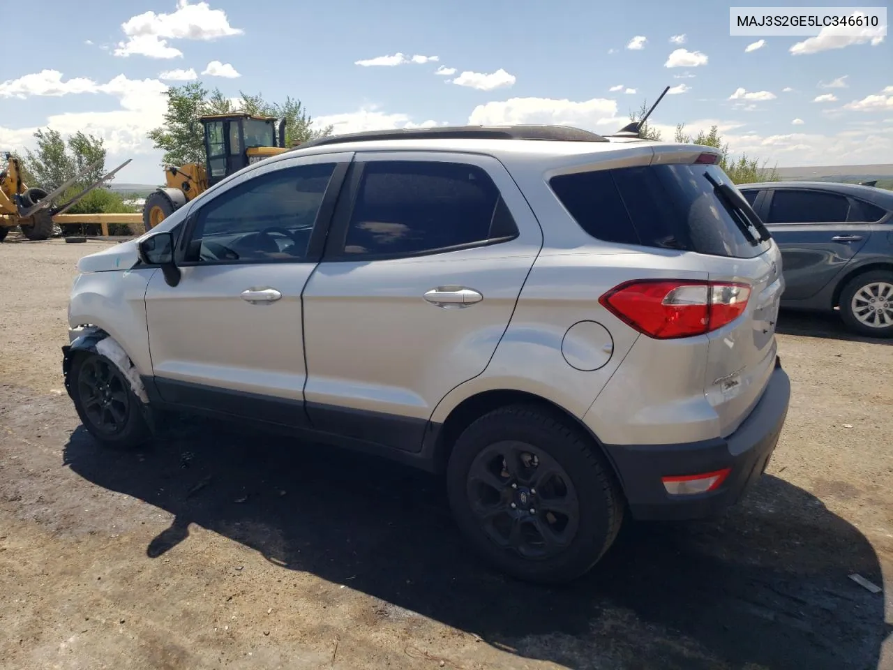 2020 Ford Ecosport Se VIN: MAJ3S2GE5LC346610 Lot: 67116904