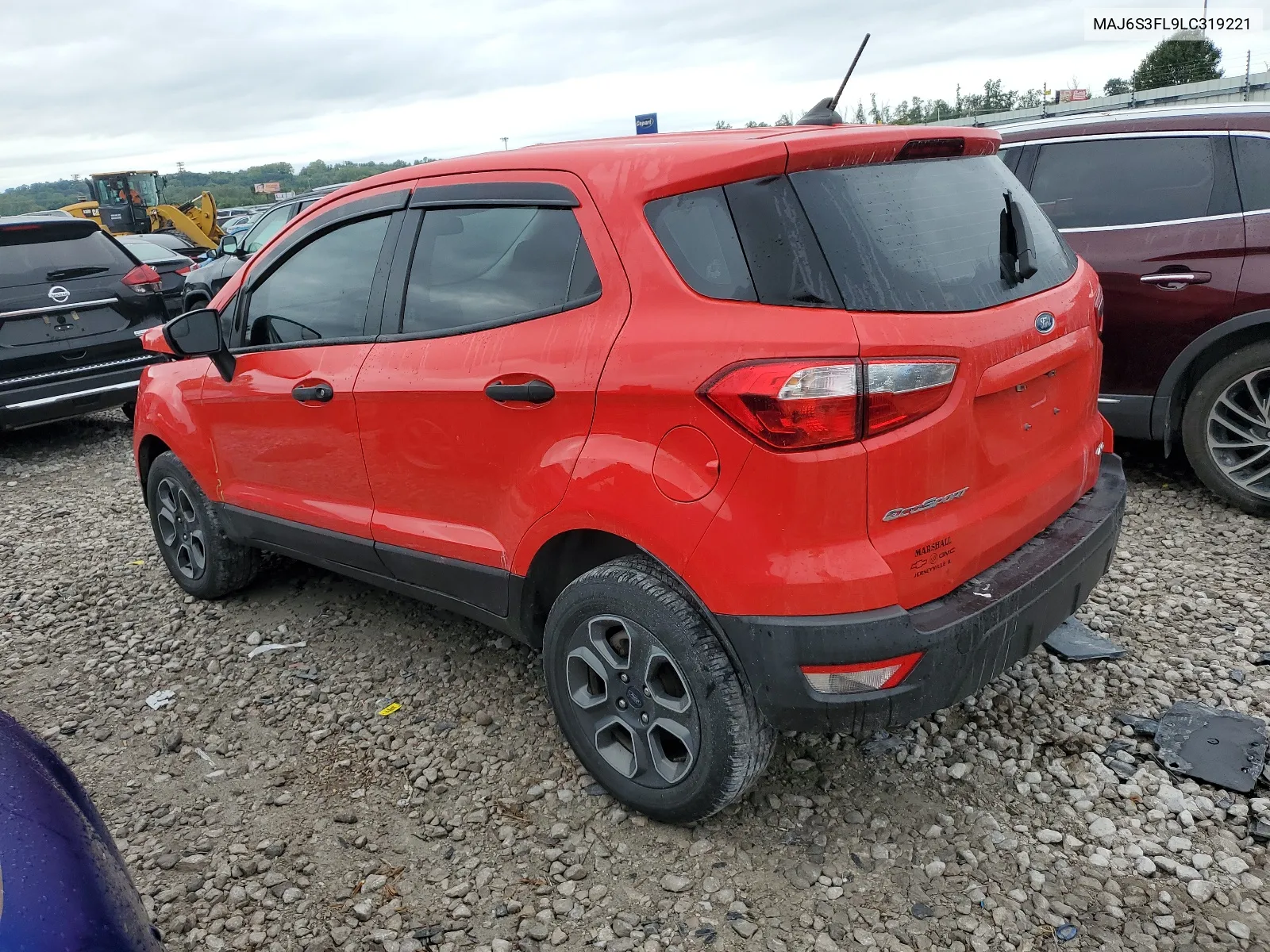 MAJ6S3FL9LC319221 2020 Ford Ecosport S