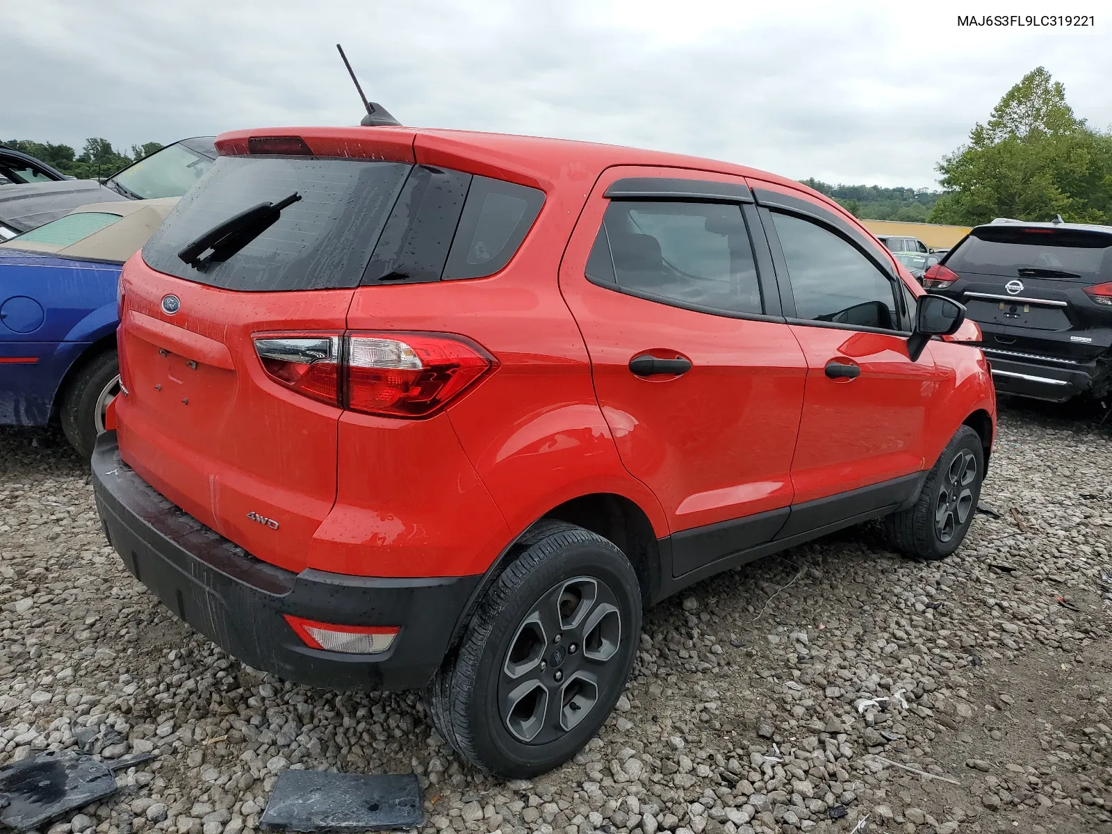 MAJ6S3FL9LC319221 2020 Ford Ecosport S