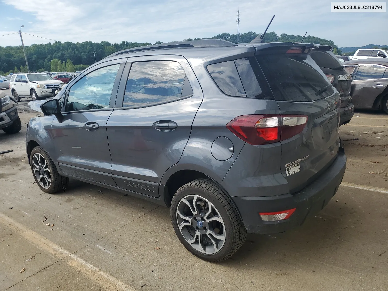 2020 Ford Ecosport Ses VIN: MAJ6S3JL8LC318794 Lot: 67558564