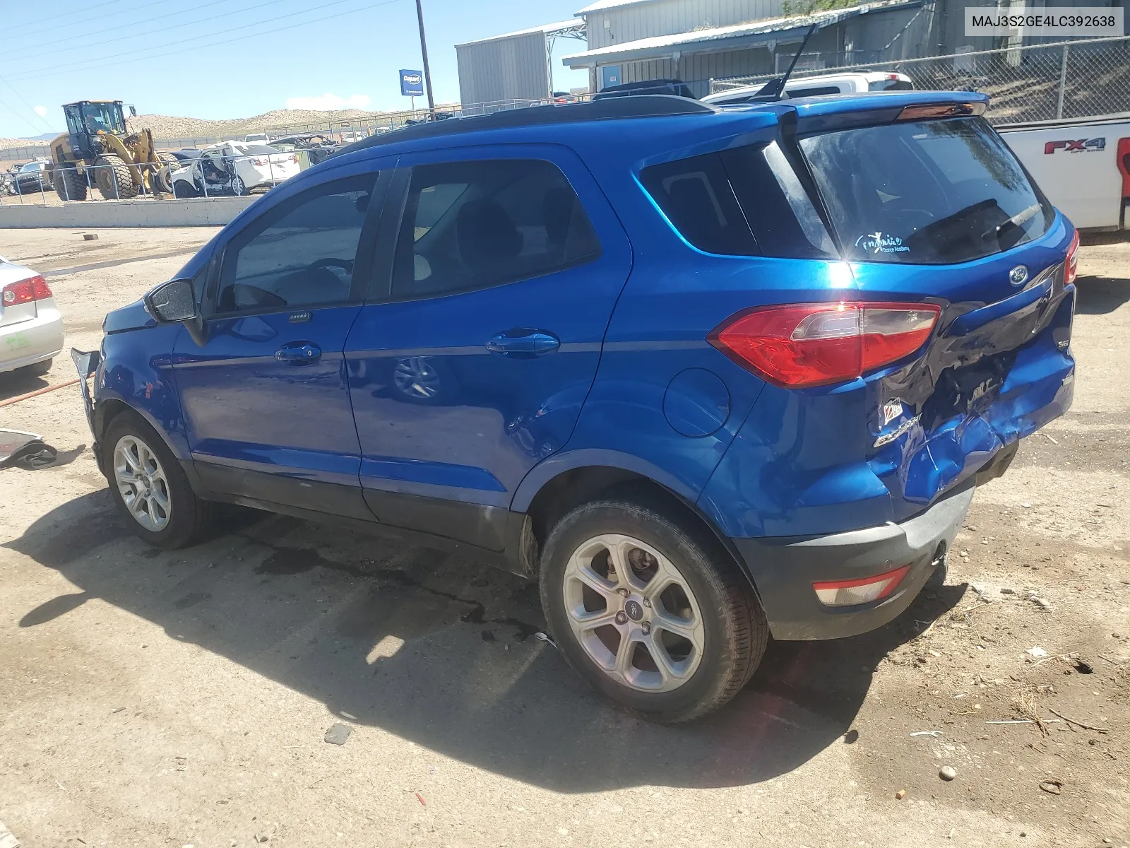 2020 Ford Ecosport Se VIN: MAJ3S2GE4LC392638 Lot: 67568844