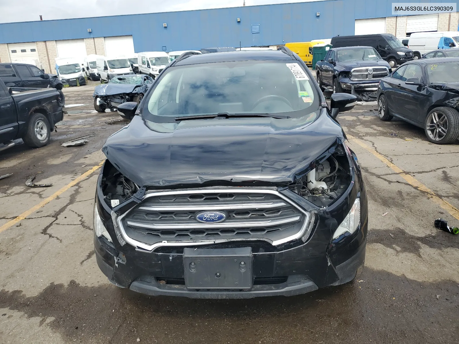 2020 Ford Ecosport Se VIN: MAJ6S3GL6LC390309 Lot: 67891714