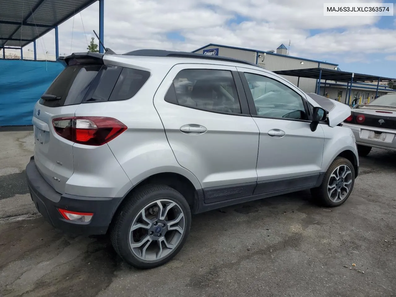 2020 Ford Ecosport Ses VIN: MAJ6S3JLXLC363574 Lot: 68337274