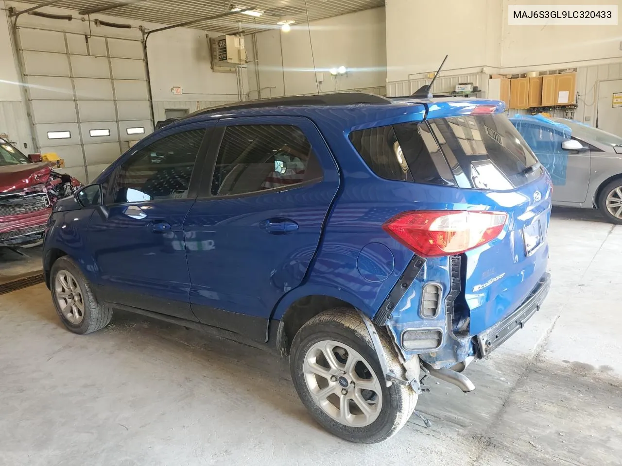 2020 Ford Ecosport Se VIN: MAJ6S3GL9LC320433 Lot: 68343914