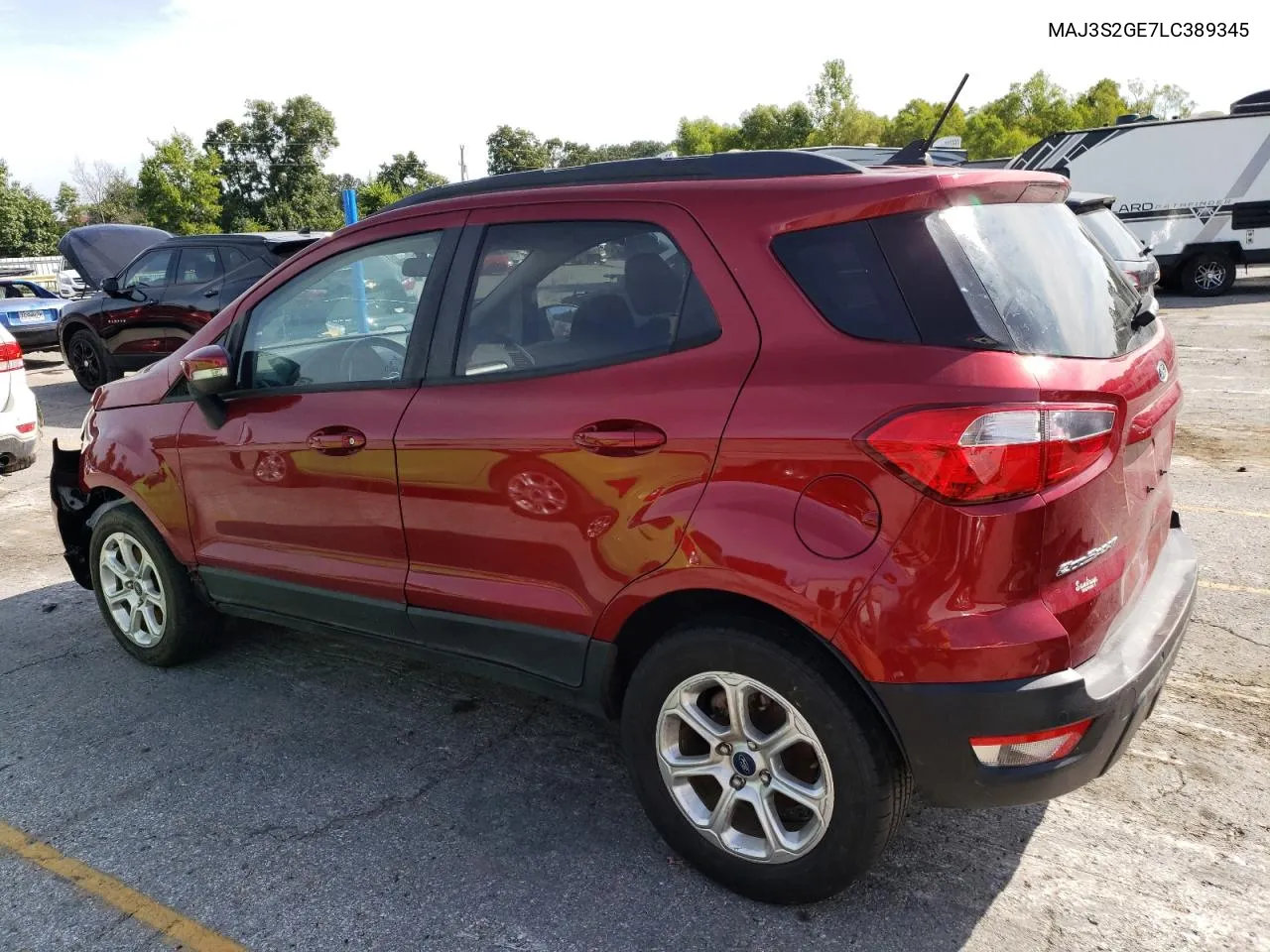 2020 Ford Ecosport Se VIN: MAJ3S2GE7LC389345 Lot: 68541304