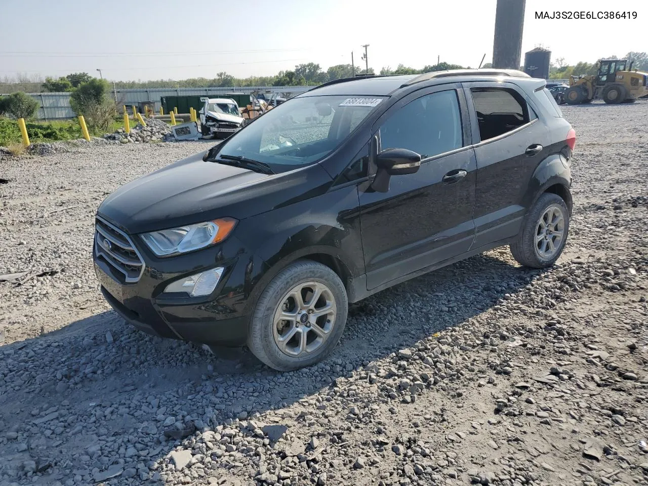 2020 Ford Ecosport Se VIN: MAJ3S2GE6LC386419 Lot: 68613004