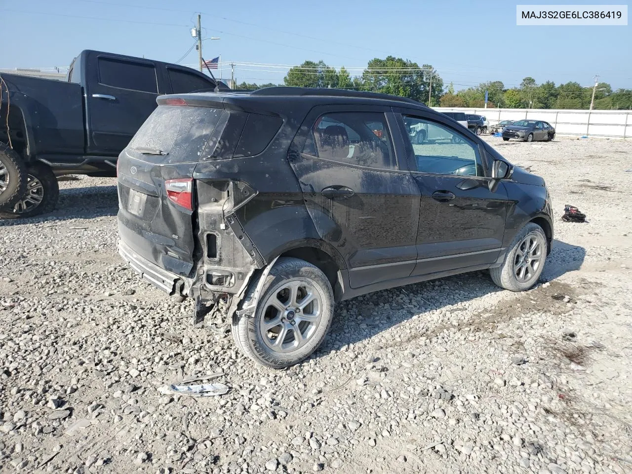 2020 Ford Ecosport Se VIN: MAJ3S2GE6LC386419 Lot: 68613004