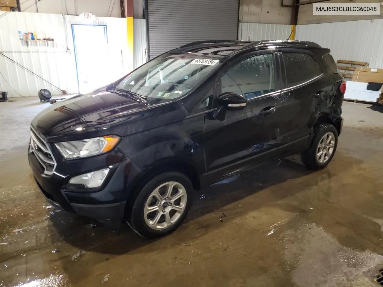 2020 Ford Ecosport Se VIN: MAJ6S3GL8LC360048 Lot: 68709784