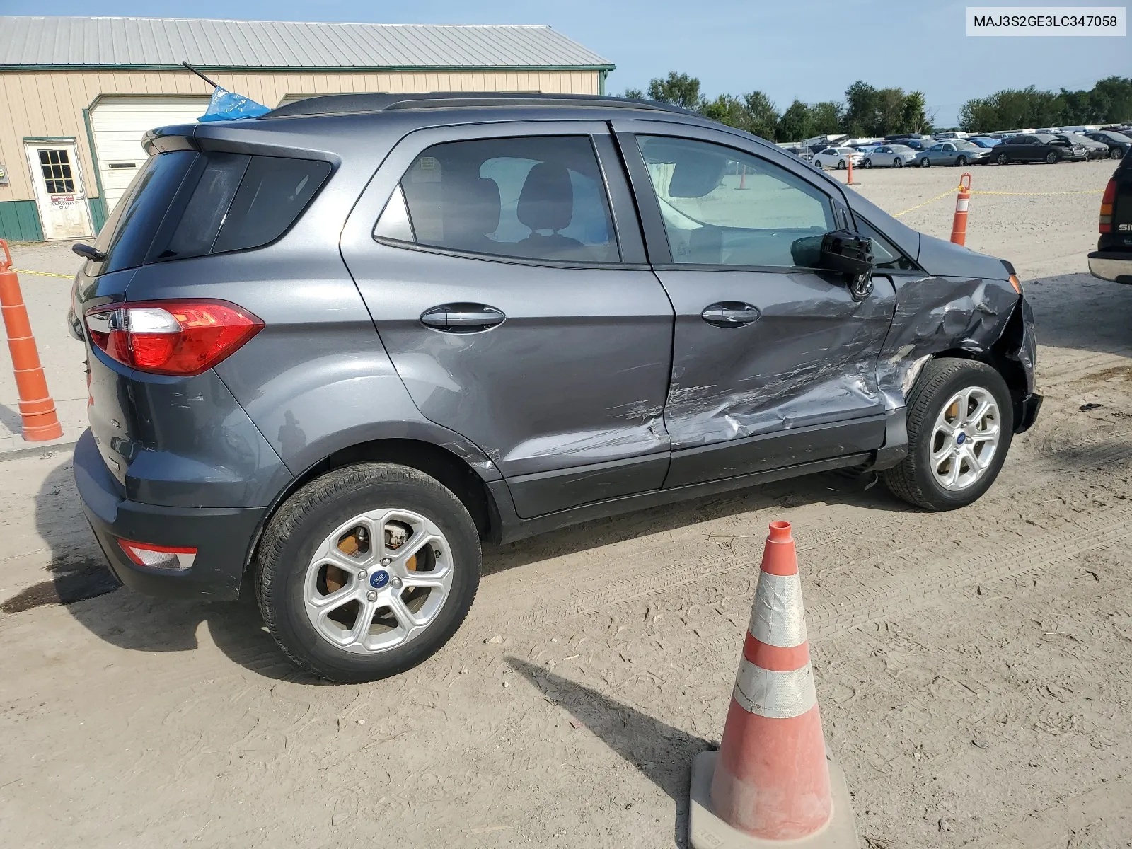 2020 Ford Ecosport Se VIN: MAJ3S2GE3LC347058 Lot: 68936564