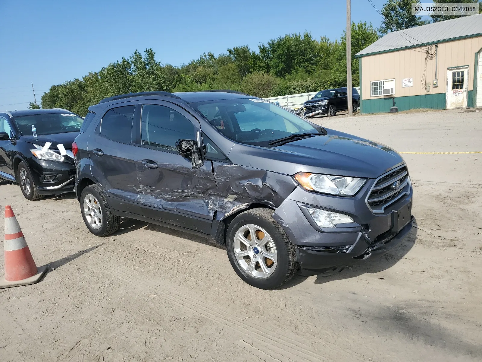 2020 Ford Ecosport Se VIN: MAJ3S2GE3LC347058 Lot: 68936564