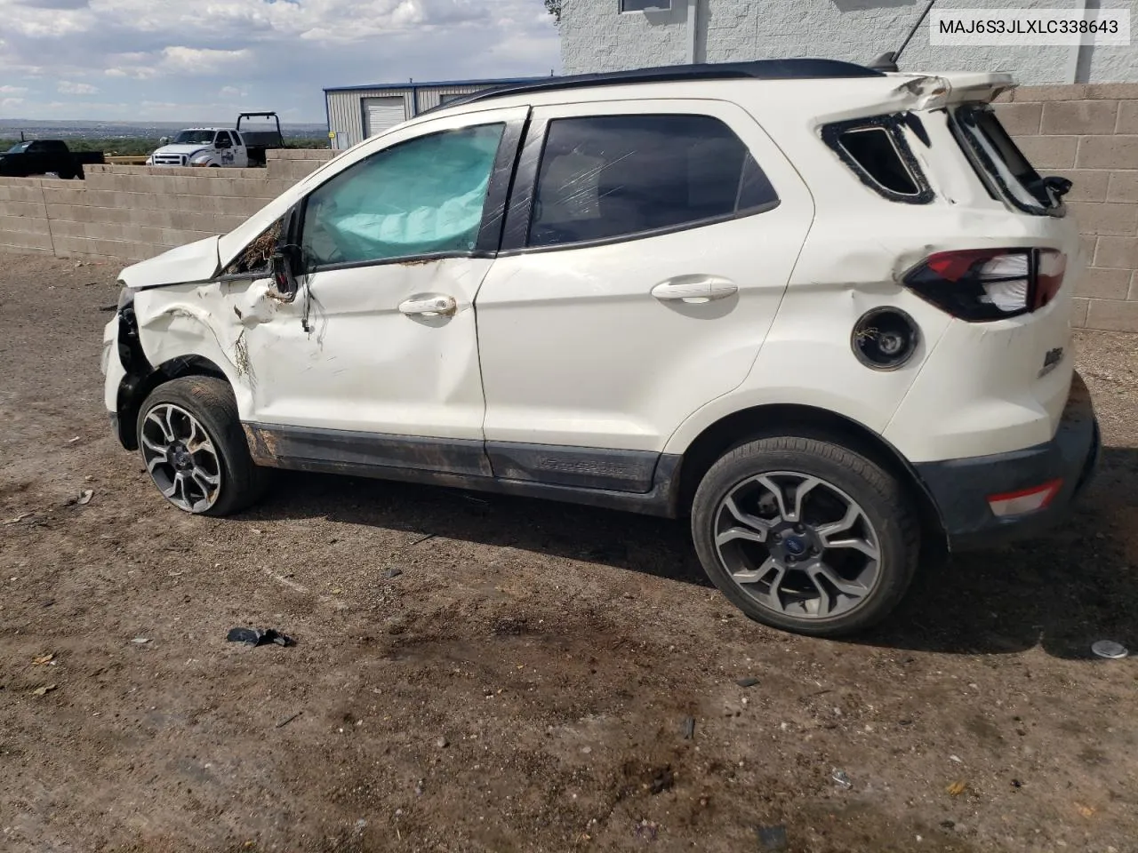 2020 Ford Ecosport Ses VIN: MAJ6S3JLXLC338643 Lot: 68942704